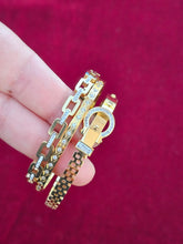 Lot de 3 bracelets en acier inoxydable